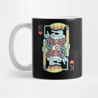 King of Hearts Poker Card Mug